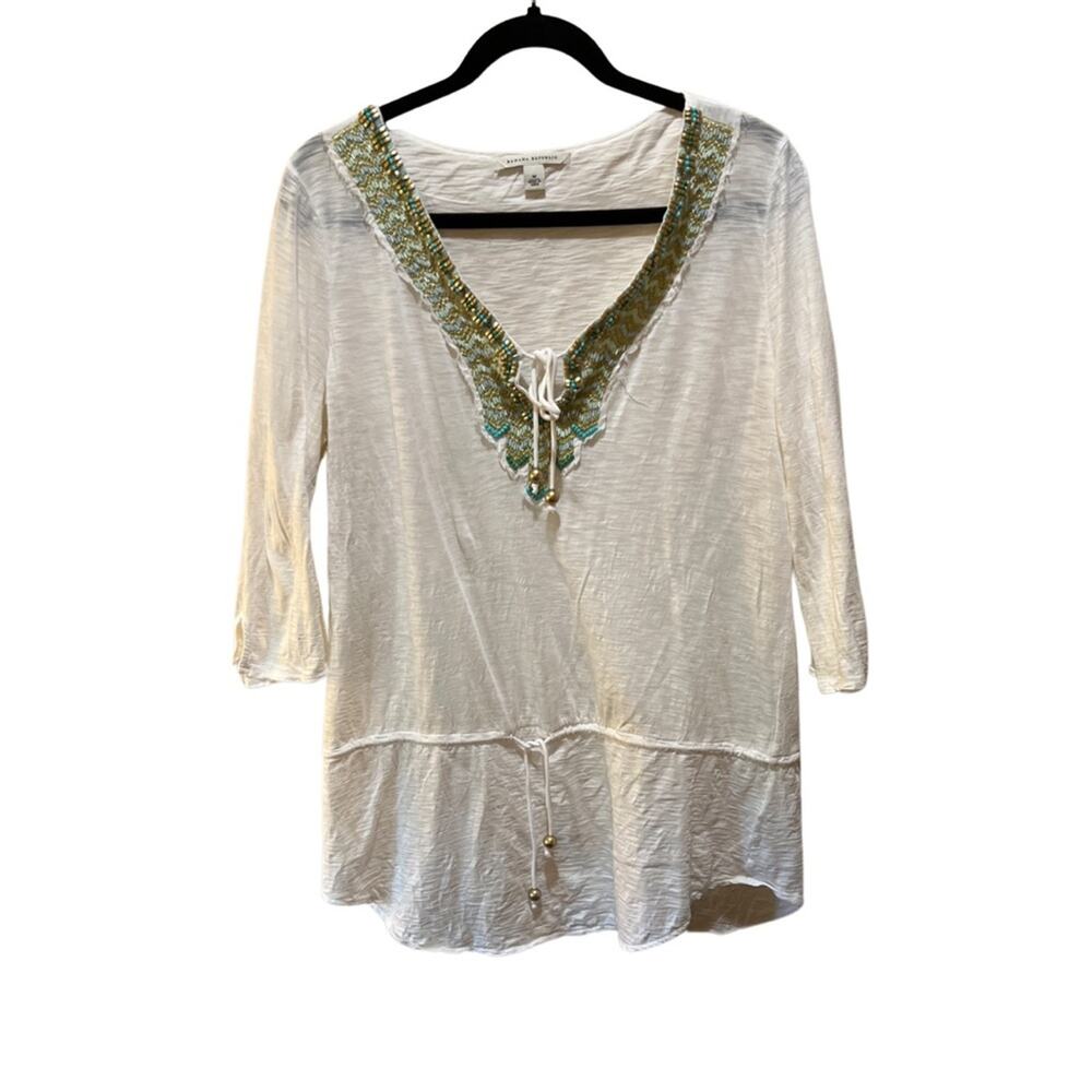 Banana Republic Beaded Swimsuit Cover Size M